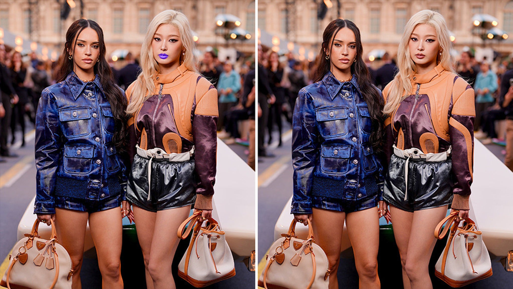 KATSEYE – Daniela Avanzini & Yoonchae – Leder-Look zum Dahinschmelzen