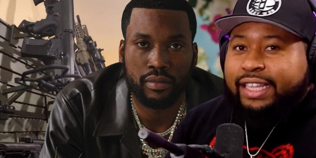 Meek Mill droht – DJ Akademiks enthüllt schockierende Waffen-Sammlung